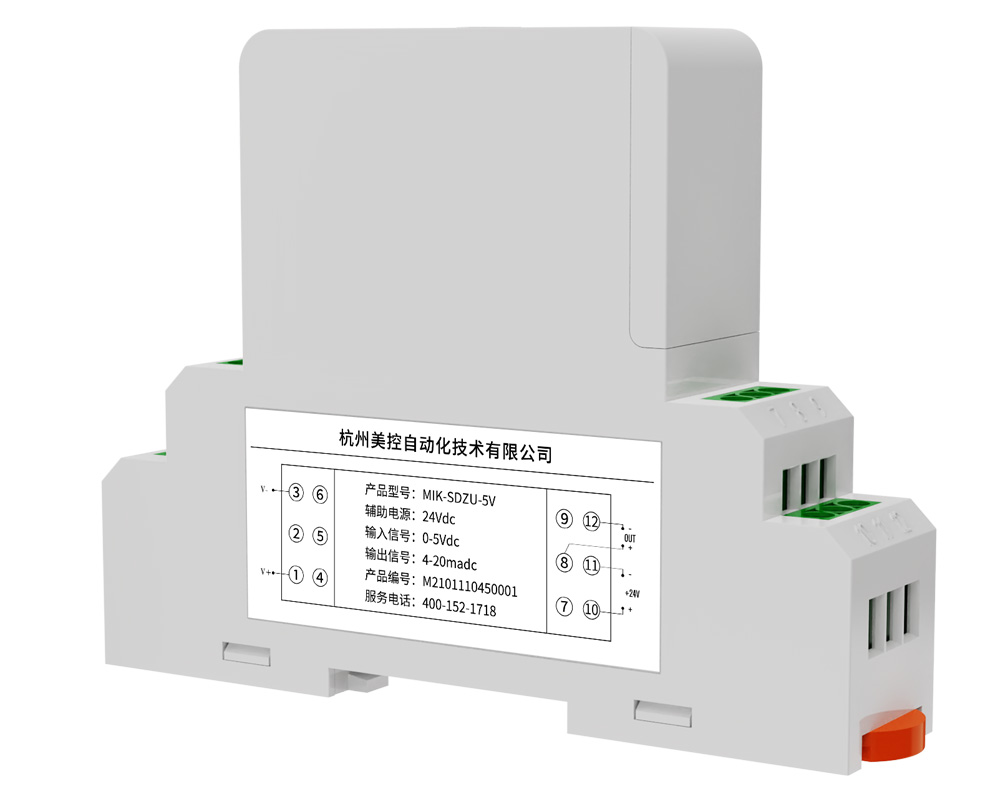 意昂4MIK-DZV 直流电压传感器/变送器 10mV~1000V 输出4~20mA
